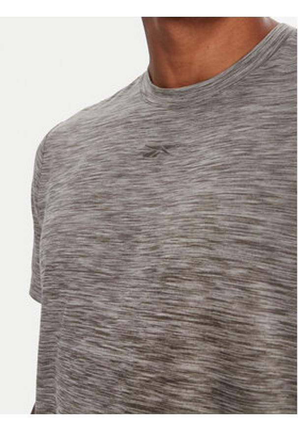 Reebok T-Shirt RK25178CCM Szary Standard Fit. Kolor: szary