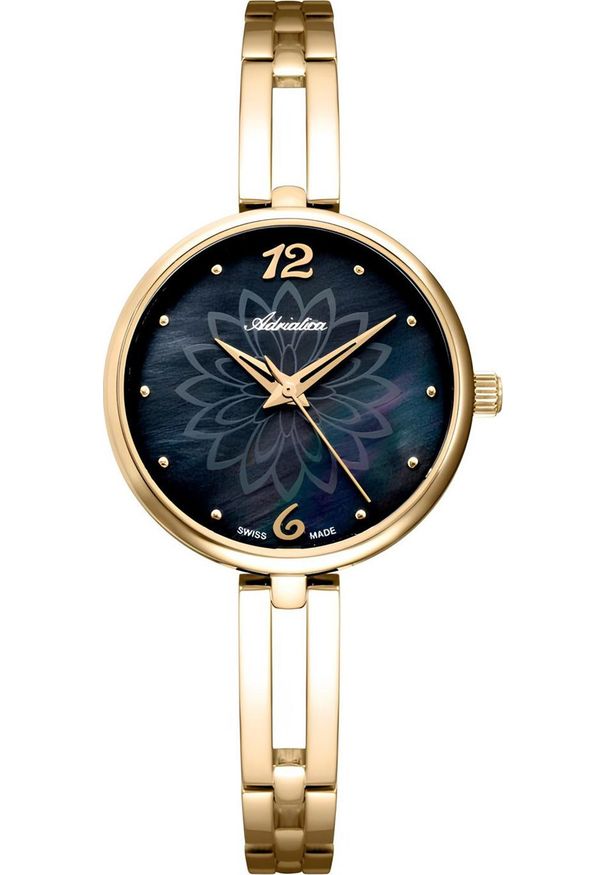 Zegarek Adriatica Zegarek damski Adriatica A3762.117MQ złoty. Kolor: złoty