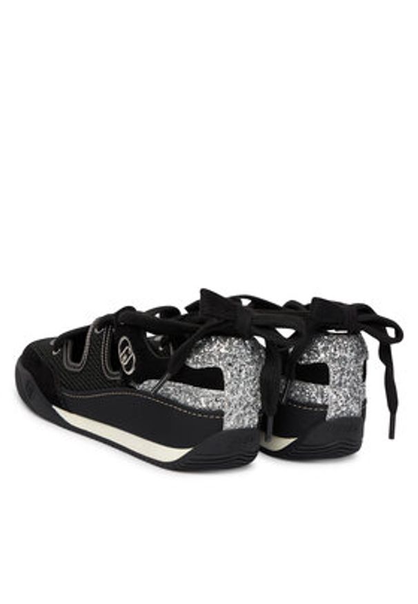 Liu Jo Półbuty Lewis 03 BA6037 TX306 Czarny. Kolor: czarny. Materiał: materiał