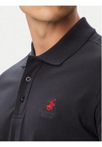 Beverly Hills Polo Club Polo P-SS26M-P42560_Red LogoNVY Granatowy Regular Fit. Typ kołnierza: polo. Kolor: niebieski. Materiał: bawełna #5