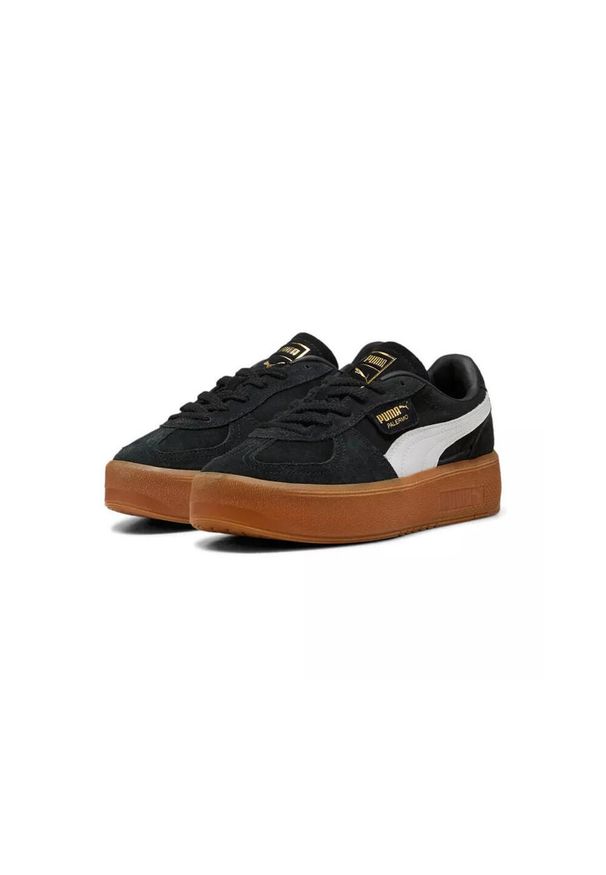 Tenisówki Puma Model Palermo Elevata Kolor Czarny. Kolor: czarny. Materiał: syntetyk, skóra