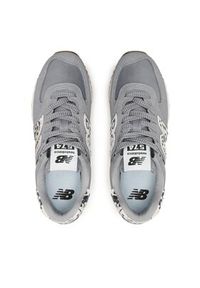 New Balance Sneakersy WL574ZDB Szary. Kolor: szary. Materiał: zamsz, skóra. Model: New Balance 574 #2
