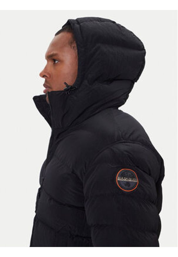 Napapijri Kurtka zimowa A-Terez NP0A88TG Czarny Regular Fit. Kolor: czarny. Materiał: syntetyk. Sezon: zima