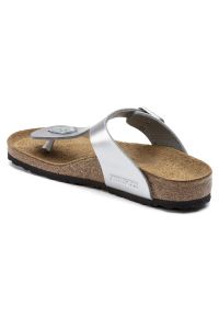 Birkenstock Japonki BIirkenstock Gizeh Kids Bs Jr 1019192 brązowe. Nosek buta: otwarty. Kolor: brązowy. Materiał: polar, zamsz, welur, materiał, syntetyk #6