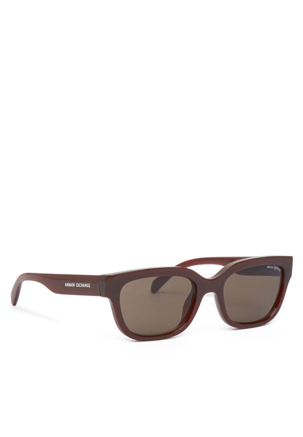 Armani Exchange Okulary przeciwsłoneczne 0AX4155SU 837373 Brązowy. Kolor: brązowy