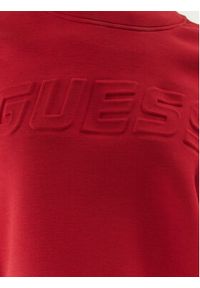 Guess Bluza V3BQ15 K7UW2 Czerwony Regular Fit. Kolor: czerwony. Materiał: wiskoza #5