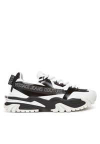 Versace Jeans Couture Sneakersy 78YA3SI8 Biały. Kolor: biały. Materiał: skóra