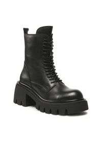 Badura Trapery 8099 Czarny. Kolor: czarny. Materiał: skóra #5