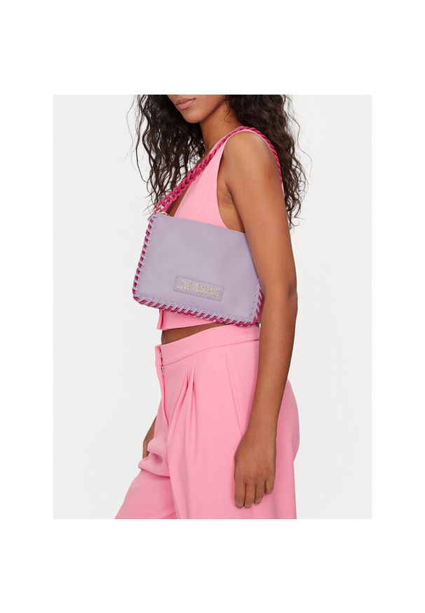 Love Moschino - Torebka LOVE MOSCHINO. Kolor: fioletowy