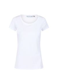 Regatta - T-shirt Damski Carlie. Kolor: biały. Sport: turystyka piesza