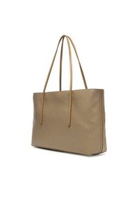 Calvin Klein Torebka Emblem Aop Tote W/ Pouch LV04F3266G Beżowy. Kolor: beżowy. Materiał: skórzane #5