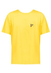 Guess T-Shirt | M0FI0ER9XF0 | Mężczyzna | Żółty. Okazja: na co dzień. Kolor: żółty. Materiał: bawełna. Wzór: nadruk. Styl: casual #4