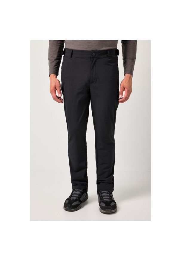 JAY-PI - Męska Spodnie funkcyjne FLEXNAMIC® Outdoorowe wiele kieszeni do rozm. 72. Kolekcja: plus size. Kolor: czarny. Materiał: materiał, elastan, poliamid. Sezon: lato. Sport: turystyka piesza