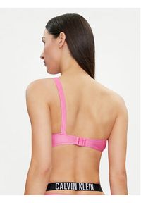 Calvin Klein Swimwear Góra od bikini KW0KW02388 Różowy. Kolor: różowy. Materiał: syntetyk #3