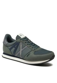 Sneakersy Armani Exchange. Kolor: zielony