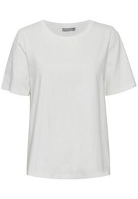 Fransa T-Shirt 20611861 Biały Regular Fit. Kolor: biały. Materiał: bawełna