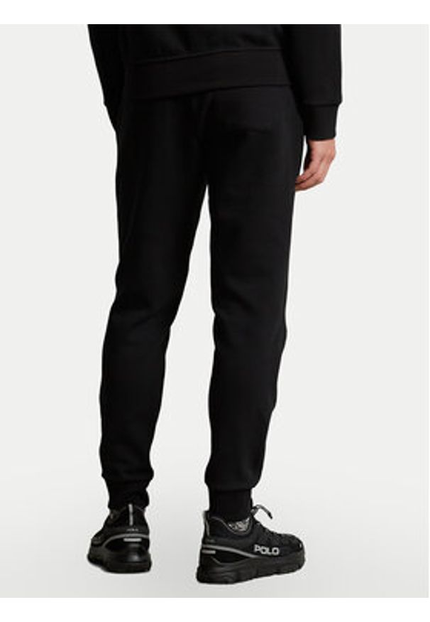Polo Ralph Lauren Spodnie dresowe 710888283 Czarny Regular Fit. Kolor: czarny. Materiał: bawełna