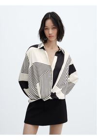 mango - Koszula Mango. Kolor: biały #1