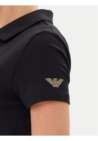 EA7 Emporio Armani Polo 7W000266 AF12500 UC001 Czarny Regular Fit. Typ kołnierza: polo. Kolor: czarny. Materiał: bawełna #3