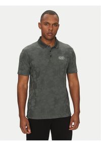 EA7 Emporio Armani Polo 7M000049 AF13917 U8109 Szary Regular Fit. Typ kołnierza: polo. Kolor: szary. Materiał: syntetyk