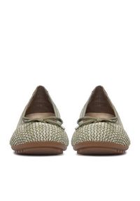 Rieker Baleriny CEO-43850-52 Zielony. Kolor: zielony. Materiał: materiał #6