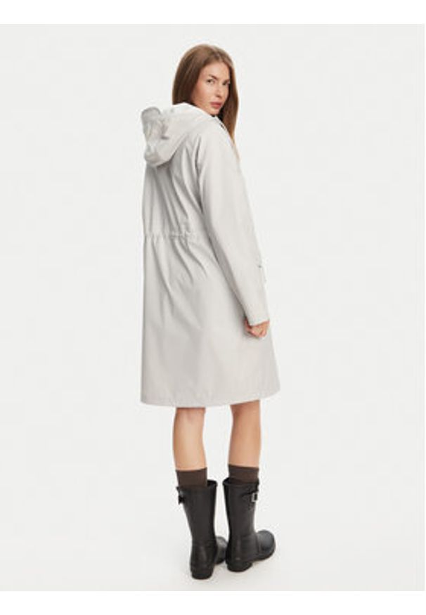 Hunter Parka Janna HARW0021242 Szary Regular Fit. Kolor: szary. Materiał: syntetyk