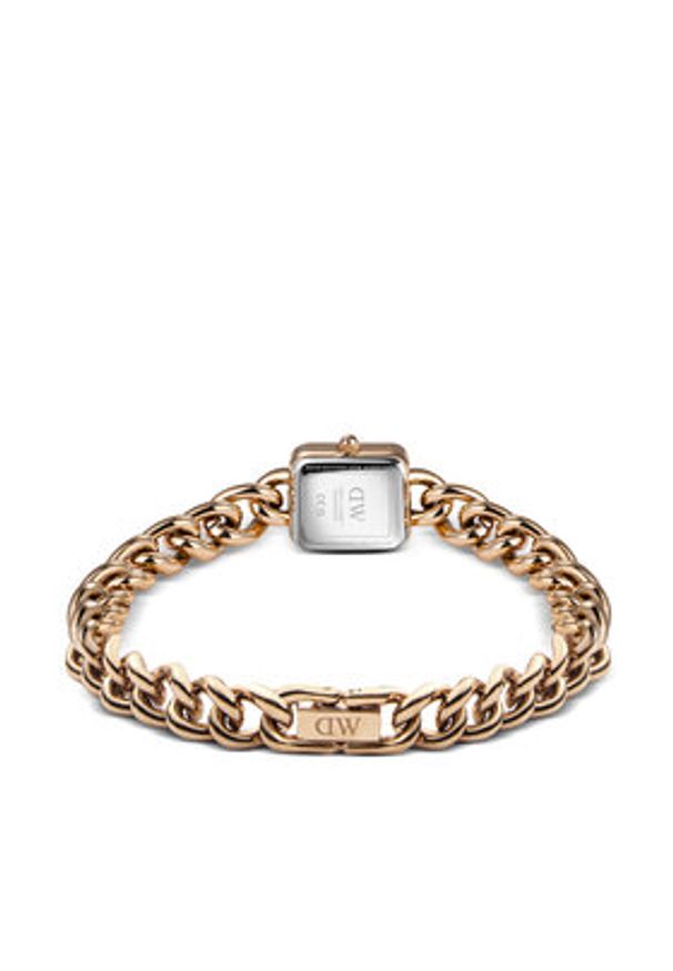 Daniel Wellington Zegarek Jolie Chain 15 DW00100835 Różowe złoto. Kolor: złoty, wielokolorowy, różowy
