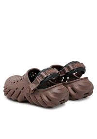 Crocs Klapki Echo Clog 207937 Brązowy. Kolor: brązowy #5