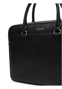 Liu Jo Torba na laptopa AA6212 E1012 Czarny. Kolor: czarny. Materiał: skóra #5