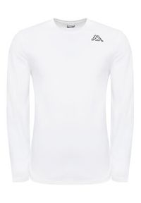 Kappa Komplet longsleeve Logo Saro 37216LW Biały Regular Fit. Kolor: biały. Materiał: bawełna. Długość rękawa: długi rękaw #2