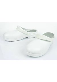 Buty robocze medyczne Safeway AD811 białe. Kolor: biały. Materiał: tworzywo sztuczne #5