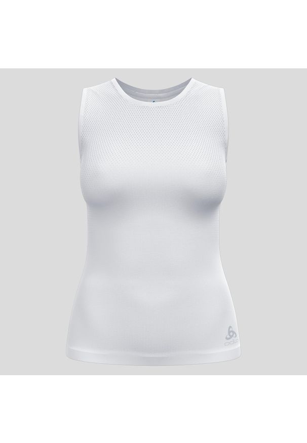 Koszulka termoaktywna damska Odlo Performance Light Eco BL Top Crew Neck Singlet. Kolor: biały