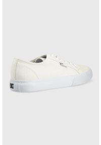 DC tenisówki kolor biały. Nosek buta: okrągły. Zapięcie: sznurówki. Kolor: biały #5