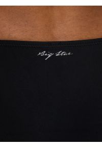 Big-Star - Dół od kostiumu kąpielowego czarny Bellsara 906. Kolor: czarny. Materiał: materiał. Wzór: nadruk #9