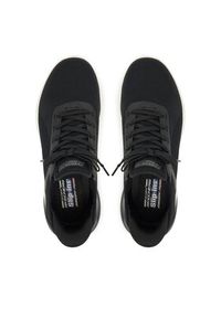 skechers - Skechers Sneakersy Bobs Arc Waves 2.0- 118317/BLK Czarny. Kolor: czarny. Materiał: materiał #6
