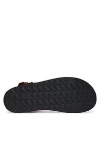 Jack Wolfskin Sandały Taiga A65621 Brązowy ciemny. Kolor: brązowy. Materiał: materiał #3