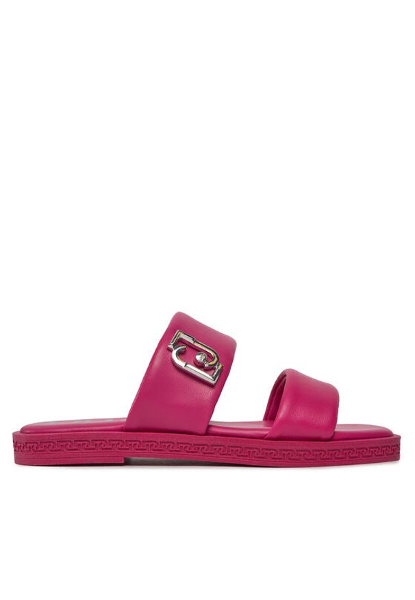 Liu Jo Klapki Iman 01 SA4113 P0062 Różowy. Kolor: różowy. Materiał: skóra