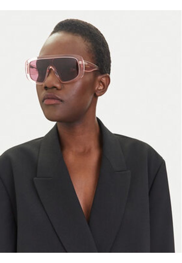 Pinko - PINKO Okulary przeciwsłoneczne Vega Occhiali 20251 PKSG 105316.A2NN Różowy. Kolor: różowy