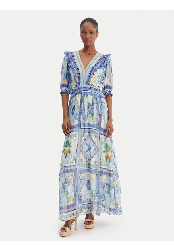 Hale bob - Hale Bob Sukienka letnia Lovisa 5YXP670A Niebieski Regular Fit. Kolor: niebieski. Materiał: syntetyk. Sezon: lato