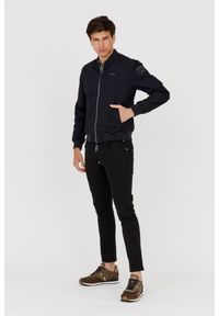 Aeronautica Militare - AERONAUTICA MILITARE Męska czarna bomberka, Rozmiar 54. Kolor: czarny #7