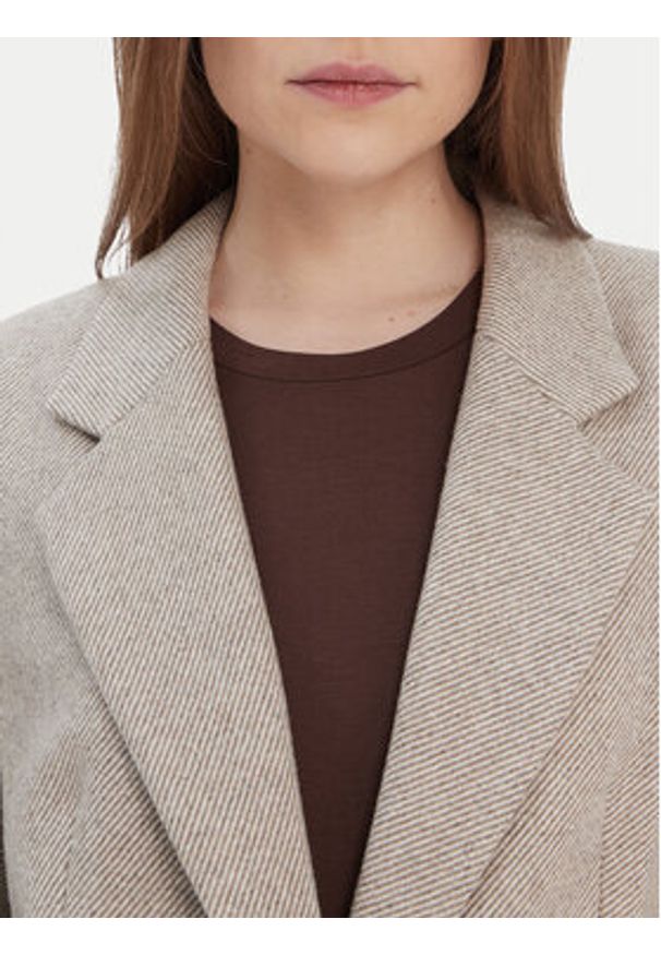 Armani Exchange Marynarka XW000693 AF16146 M1088 Beżowy Loose Fit. Kolor: beżowy. Materiał: syntetyk