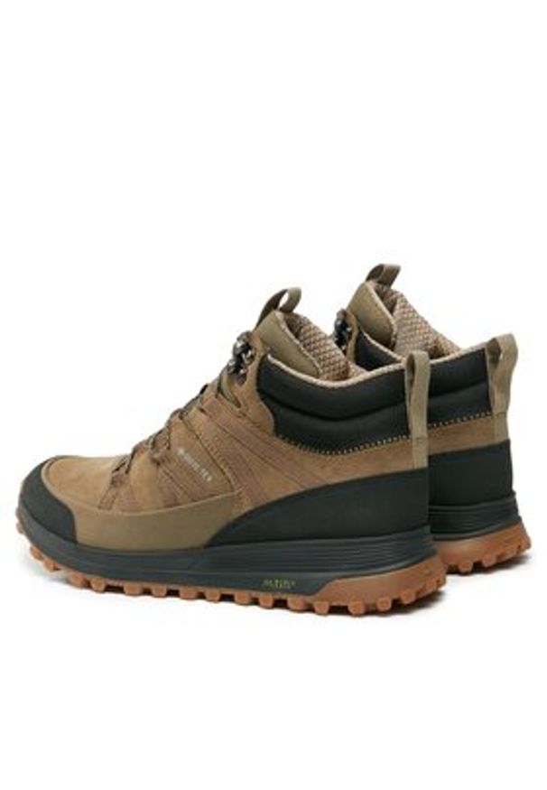 Clarks Trapery ATLTrekRiseGtx GORE-TEX 261726927 Khaki. Kolor: brązowy. Materiał: zamsz, skóra