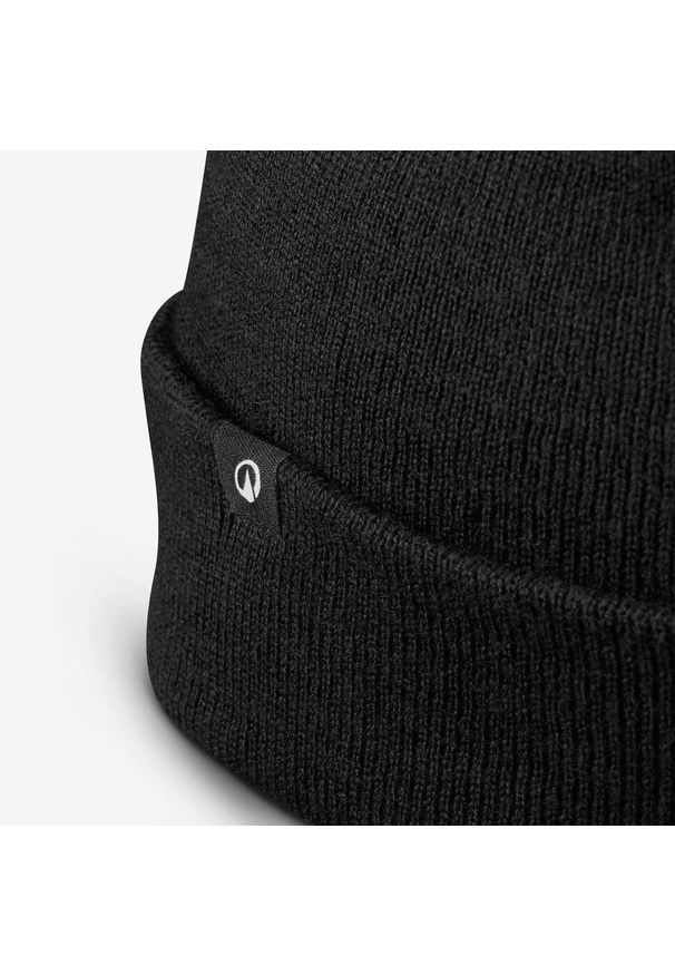 WEDZE - Czapka narciarska dla dorosłych Wedze Rider 500. Kolor: czarny. Materiał: akryl, materiał. Sezon: zima. Styl: sportowy