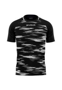 Koszulka Givova Pixel Interlock XS. Kolor: czarny, biały, wielokolorowy. Sport: piłka nożna
