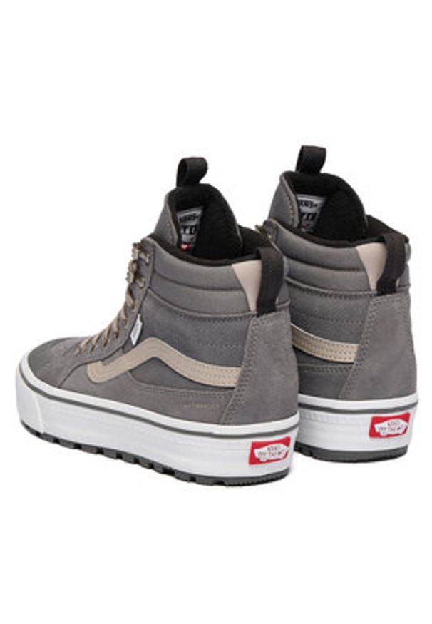 Vans Tenisówki MTE Sk8-Hi Waterproof Insulated VN000DAQ1MG1 Szary. Kolor: szary. Materiał: materiał