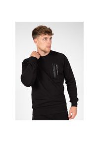 GORILLA WEAR - Newark Sweatshirt - Czarny. Kolor: czarny. Materiał: dresówka. Sport: fitness