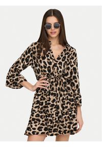 only - ONLY Sukienka letnia Athena 15219486 Biały Regular Fit. Kolor: biały. Materiał: syntetyk. Sezon: lato #1