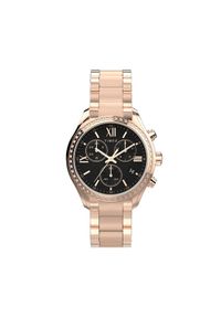 Timex Zegarek Dress Chronograph TW2W20100 Różowe złoto. Kolor: złoty, różowy, wielokolorowy