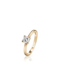 W.KRUK - Pierścionek zaręczynowy złoty Niezwykły - 0,5 ct. Materiał: złote. Kolor: złoty. Kamień szlachetny: diament #1