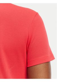 Tommy Jeans Polo Essential DW0DW20160 Czerwony Slim Fit. Typ kołnierza: polo. Kolor: czerwony. Materiał: bawełna #4